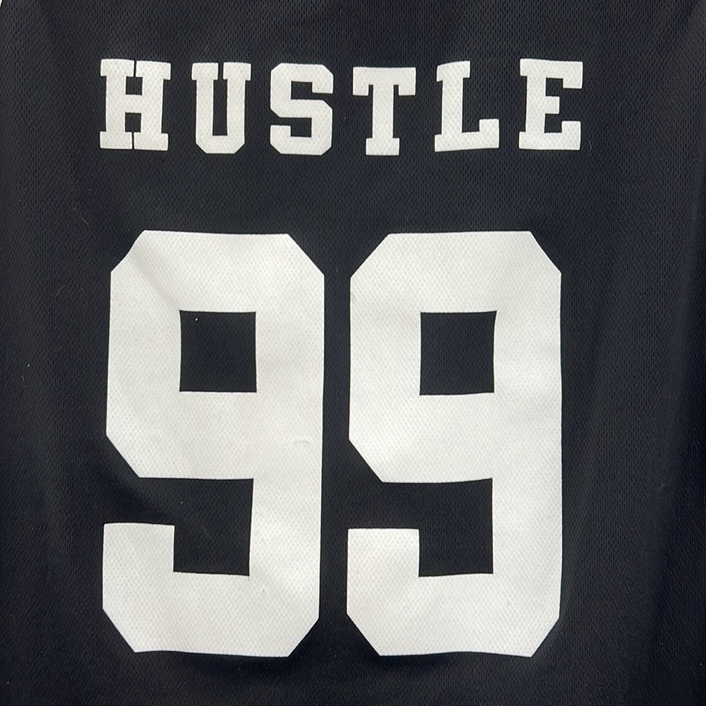 January 7 Made In USA Black White Hustle 99 Women‎ Lightweight Jersey Dress 3XL - Picture 2 of 10